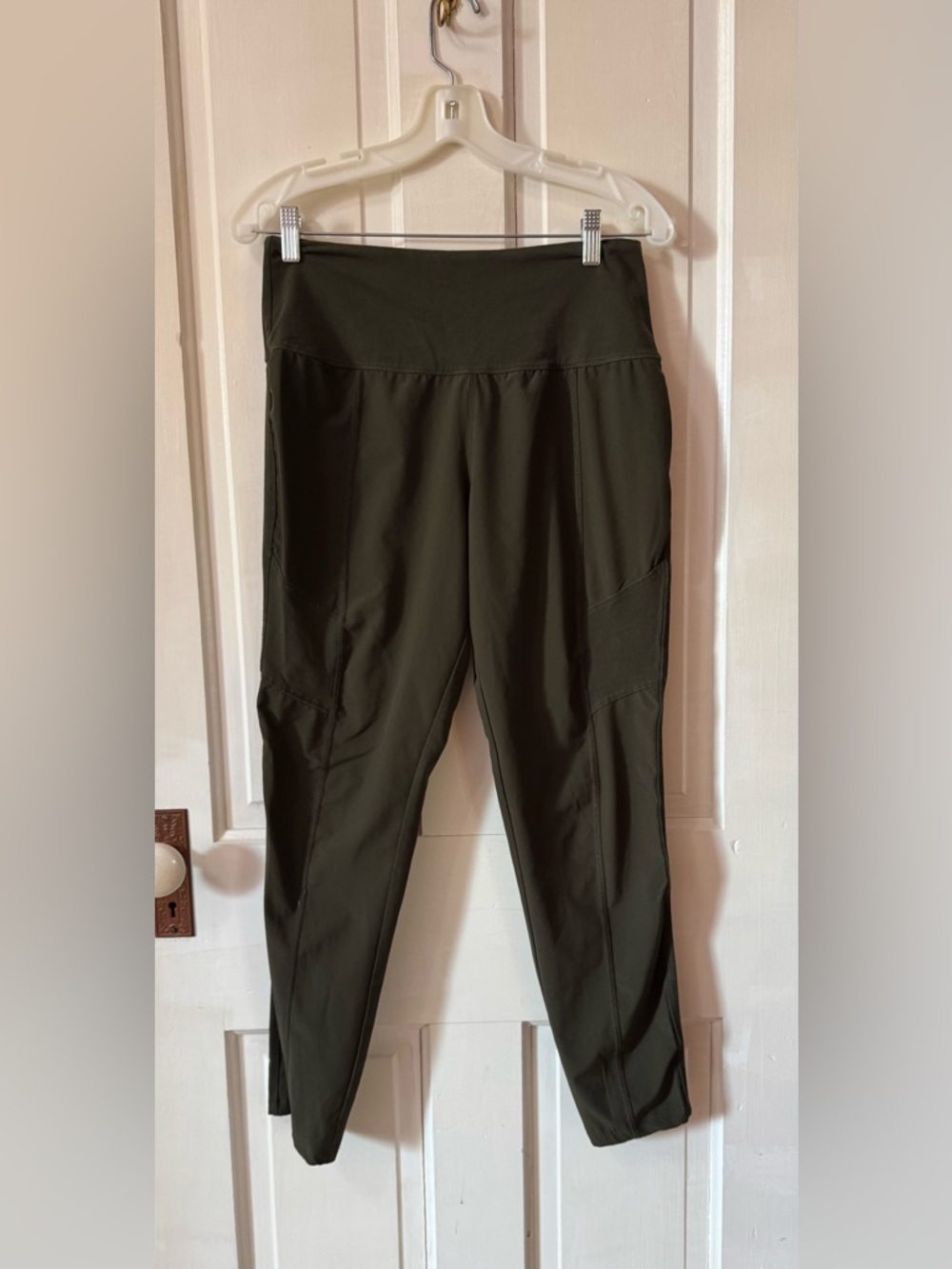 Style & Co. Olive Green High-Rise Cargo Leggings